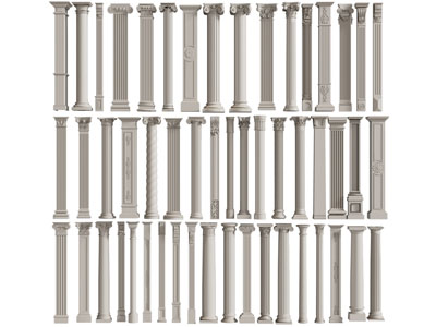 欧式雕花罗马柱子