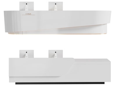 现代前台接待台