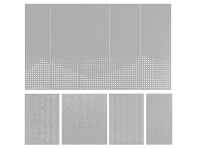 现代铝单板 透光板 装饰板 背景墙3d模型 现代铝单板 透光板 装饰板 背景墙