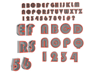 现代子母霓虹灯 装饰灯 墙饰