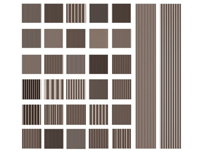 现代栅格板 木饰板 吸音板 护墙板