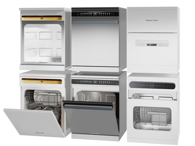 现代洗碗机 厨房电器