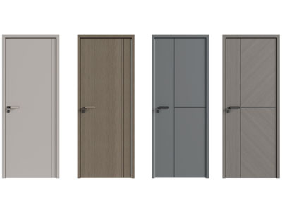现代木门 平开门 房门