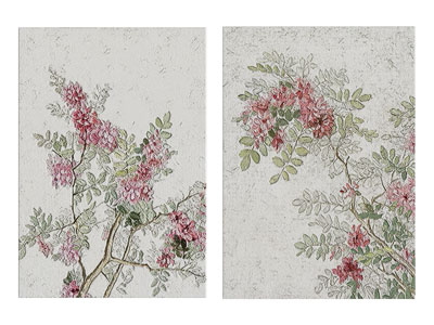 现代花卉装饰挂画3d模型 现代花卉装饰挂画