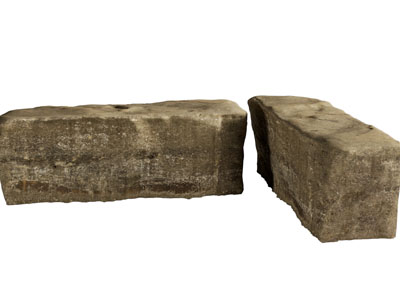 现代长方形石凳子