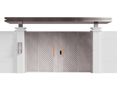 新中式庭院金属大门