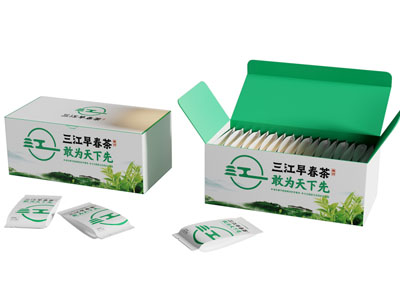 现代茶叶盒 袋装茶叶包装盒