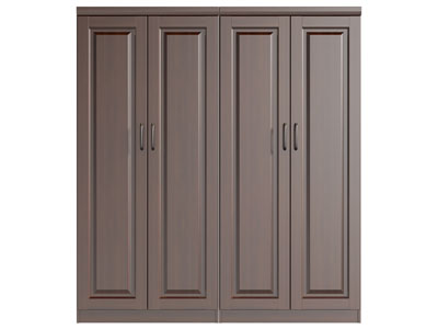 现代实木衣柜3d模型 现代实木衣柜