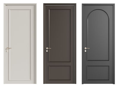 法式木门 平开门 房门3d模型 法式木门 平开门 房门