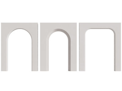 现代门套 垭口 门拱3d模型 现代门套 垭口 门拱