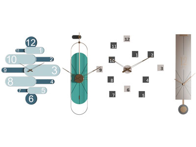现代创意钟表墙饰挂件