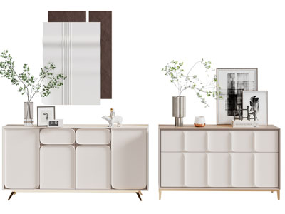 现代玄关柜 边柜