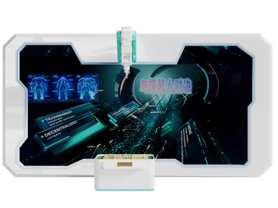 现代科幻智能机器人