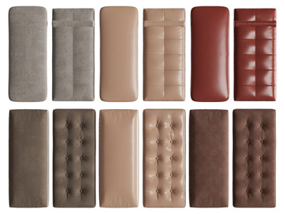 现代长方形沙发凳子