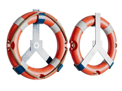 地中海游泳圈墙饰挂件