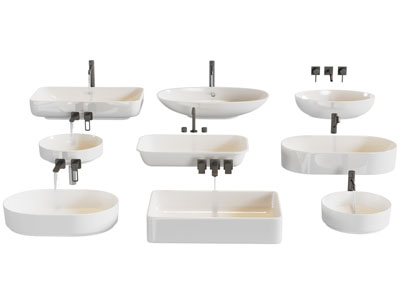 现代陶瓷洗手池 洗手盆