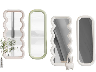 现代穿衣镜 装饰镜子 墙饰