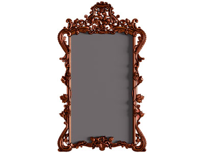 欧式雕花边框装饰镜子 墙饰