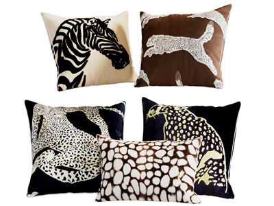 现代布艺方形靠垫抱枕