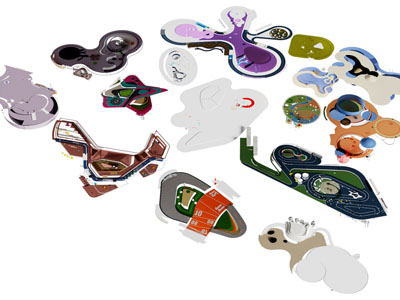 现代景观造型城市雕塑小品