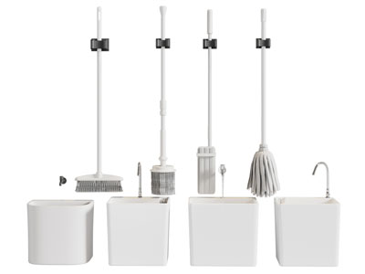 现代拖把池 拖把