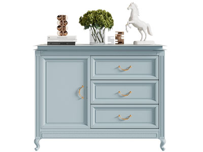 美式玄关柜 边柜