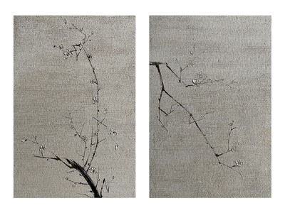 现代黑白装饰挂画3d模型 现代黑白装饰挂画