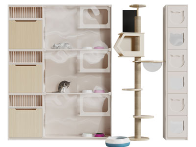 现代猫爬架 猫房子 猫窝 生活用品