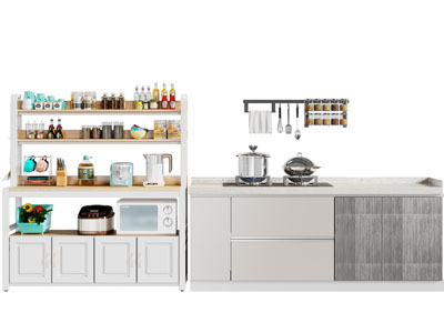 现代厨具置物收纳架 锅具