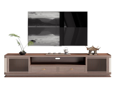 新中式电视柜 电视