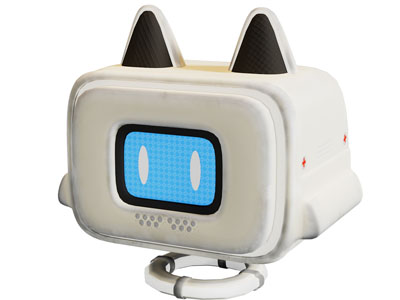 现代智能机器人3d模型 现代智能机器人