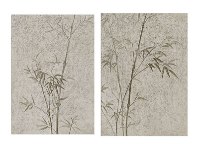 新中式竹子装饰挂画3d模型 新中式竹子装饰挂画