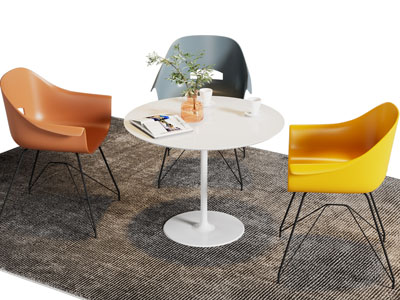 现代休闲洽谈桌椅组合