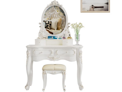 欧式化妆 梳妆台