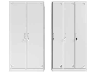 现代金属更衣柜3d模型 现代金属更衣柜