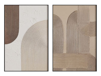 现代装饰挂画 肌理画3d模型 现代装饰挂画 肌理画