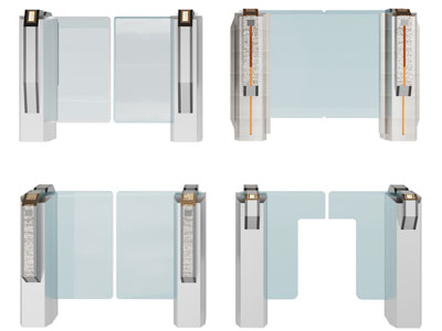 现代闸门 闸机 门禁 大门3d模型 现代闸门 闸机 门禁 大门