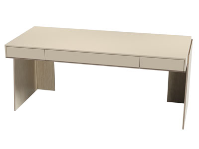 现代书桌3d模型 现代书桌