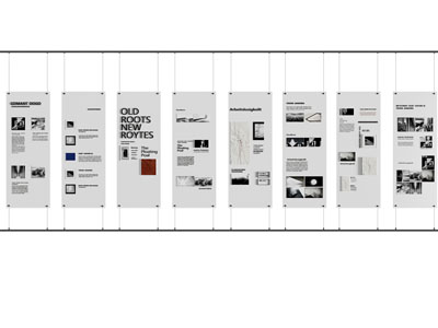 现代文化展览墙 企业文化墙