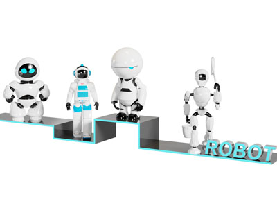 现代智能机器人 机器人玩具3d模型 现代智能机器人 机器人玩具