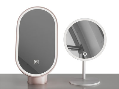 现代桌面化妆镜子 智能镜子