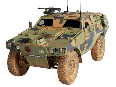 现代坦克 武器3d模型 现代坦克 武器