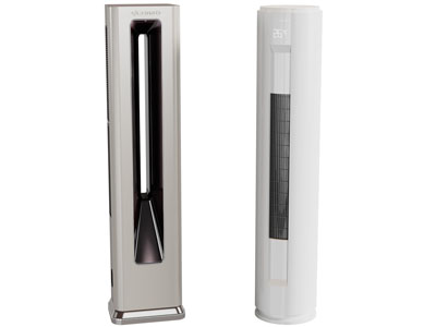 现代柱形空调3d模型 现代柱形空调