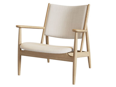 北欧实木休闲椅子