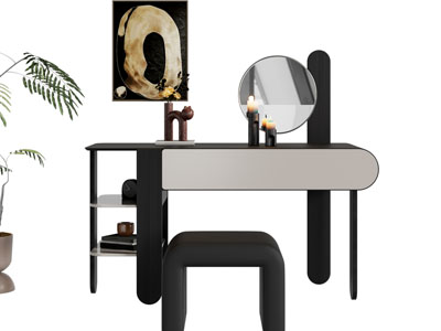 法式化妆 梳妆台