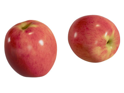 现代红色苹果