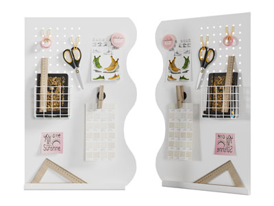 现代洞洞眼墙面收纳架 墙饰