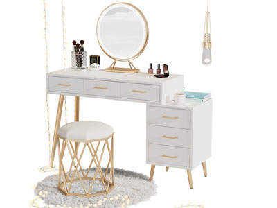 现代轻奢化妆 梳妆台