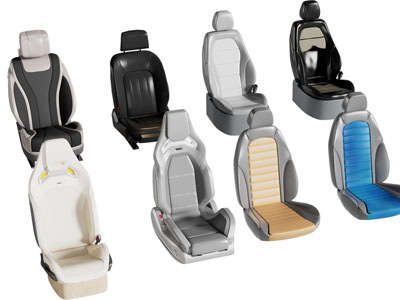 现代儿童汽车安全座椅