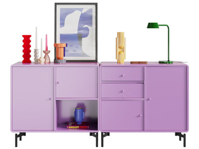 现代多巴胺玄关柜 边柜